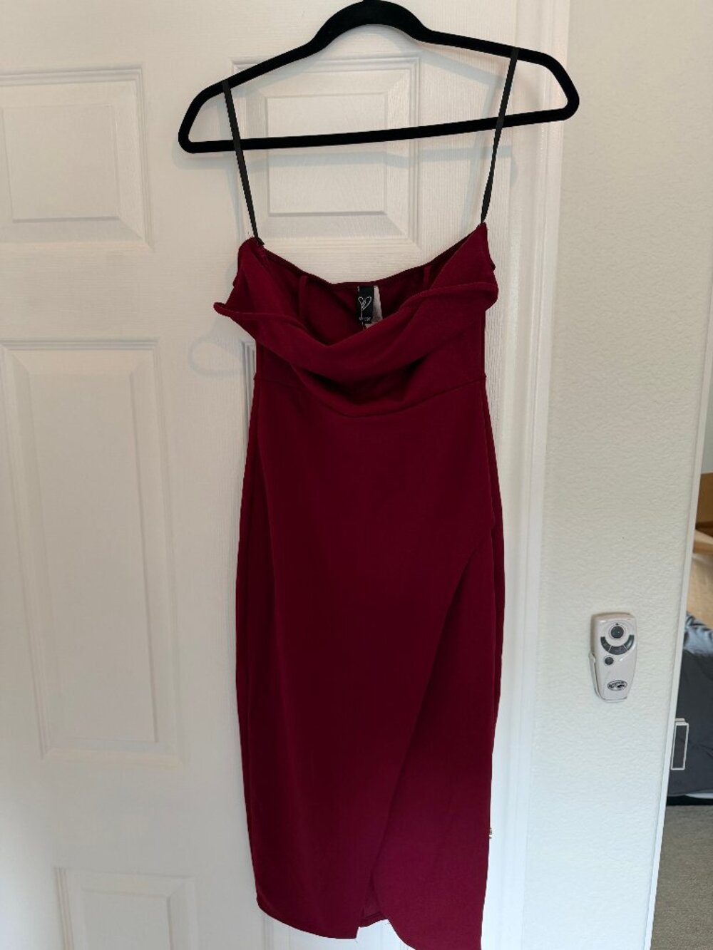 Burgundy Windsor Dress